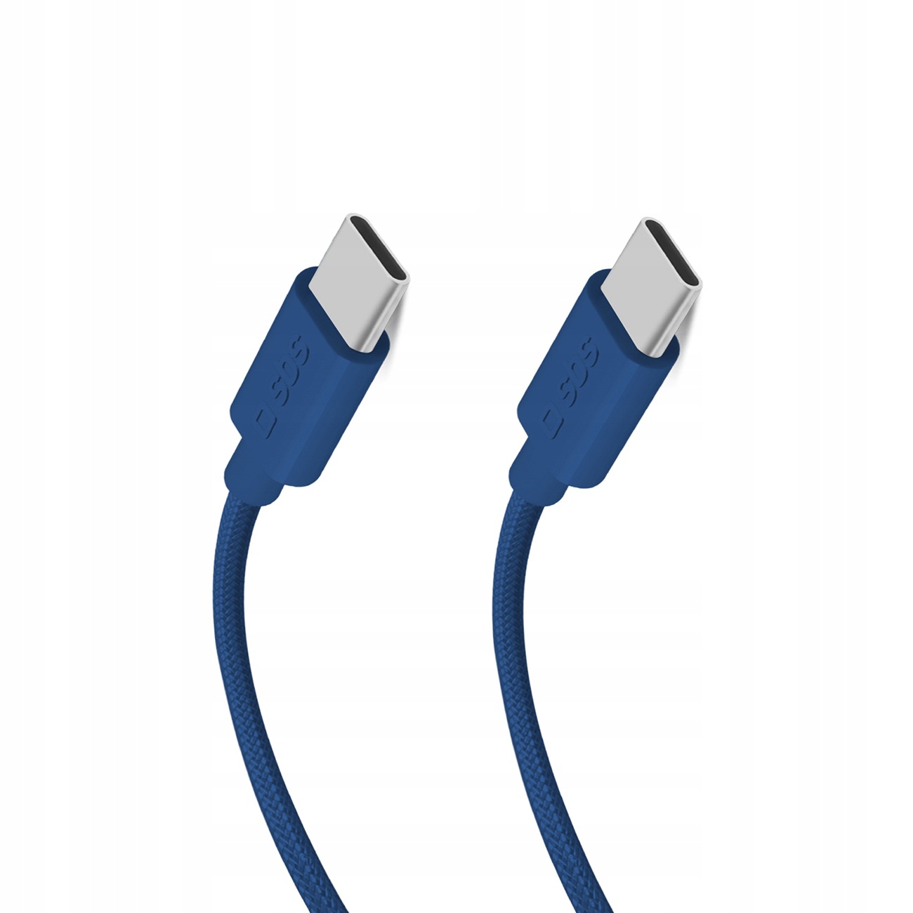 Kabel Usb-c Usb-c 60W 1.5 m modrý