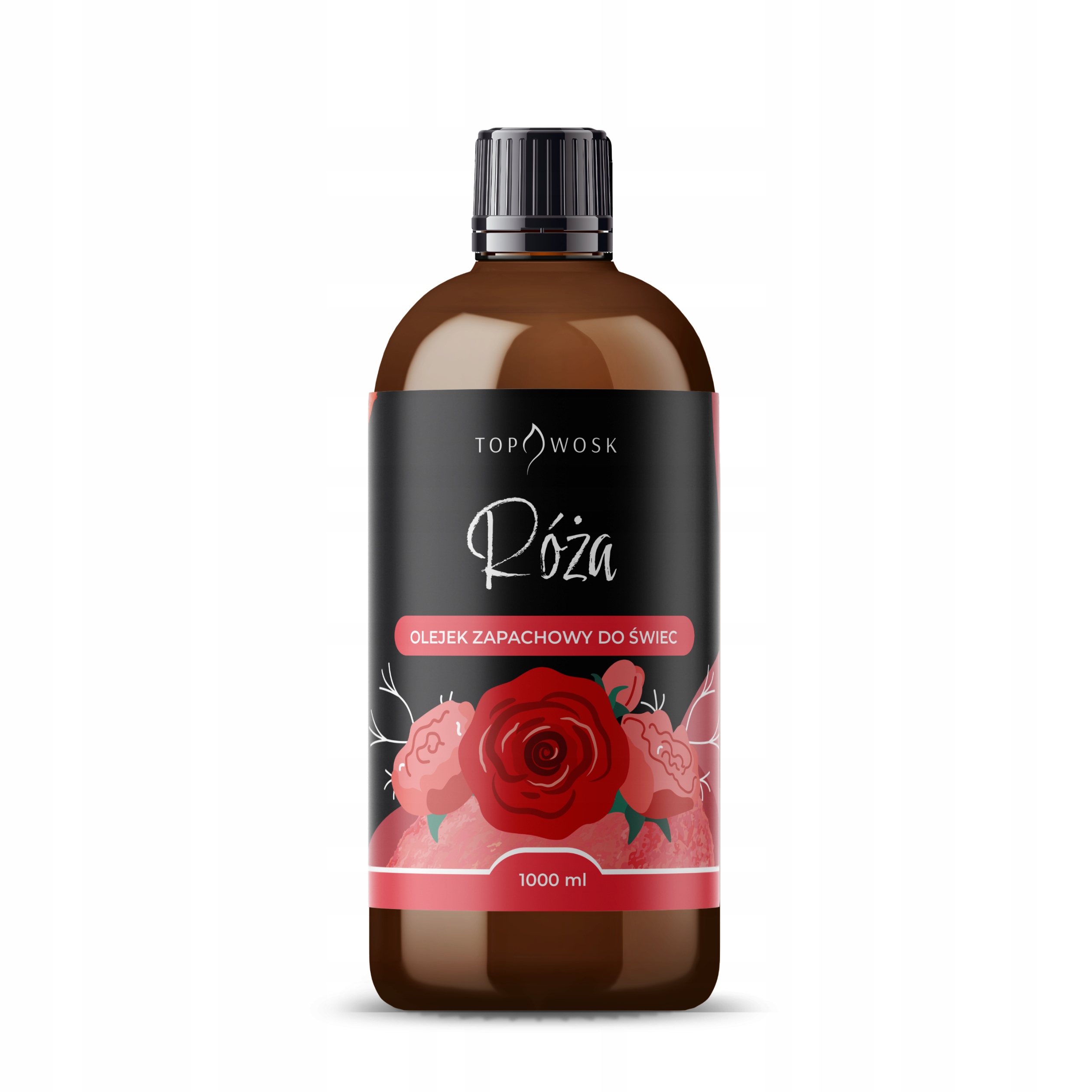 Vonný olej na sviečky Ruža 1000 ml vôňa do parafínového vosku