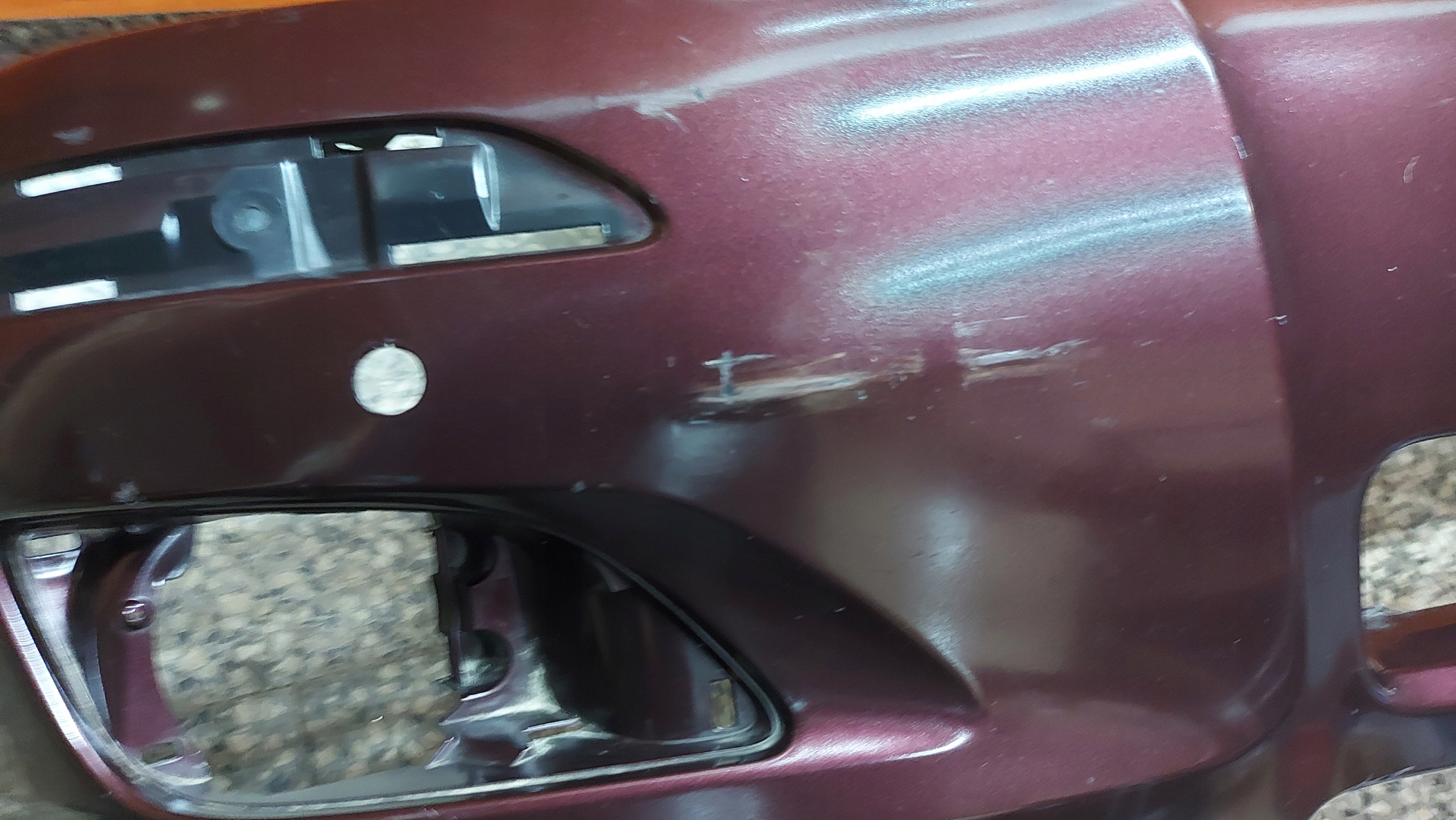 bumper front front TOYOTA AVENSIS T25 LIFT 07