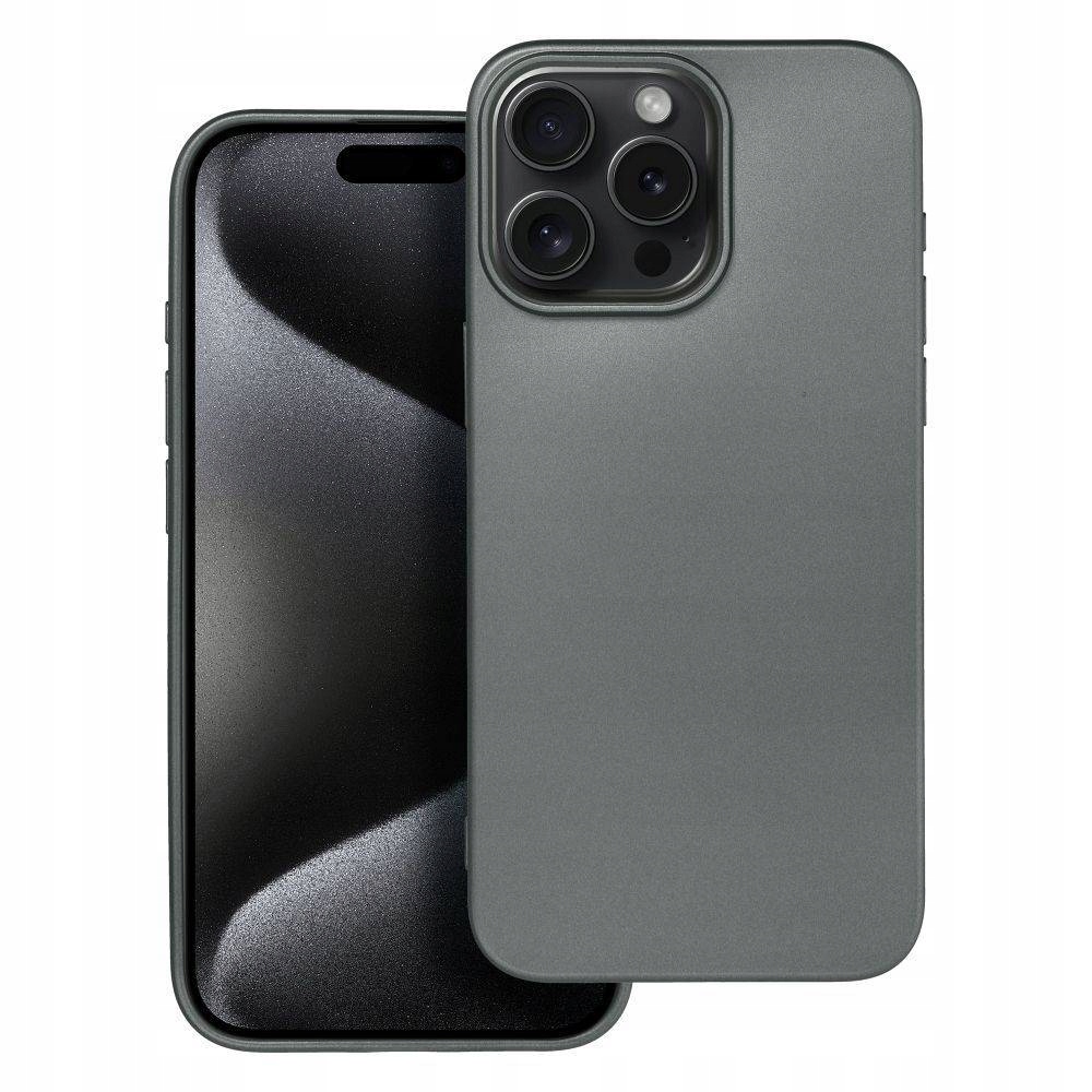 Etui Metallic Do Iphone 15 Pro Max Szary