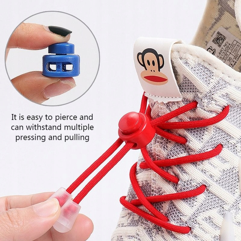 SZNUROWADŁA ELASTYCZNE dzieci_buty bez wiązania Kolor wielokolorowy