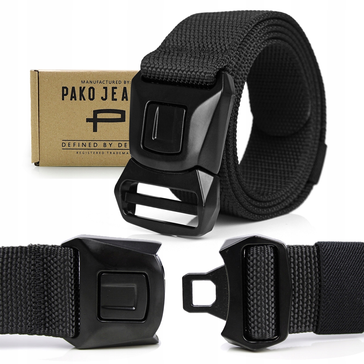 

Pasek męski parciany do spodni taktyczny mocny