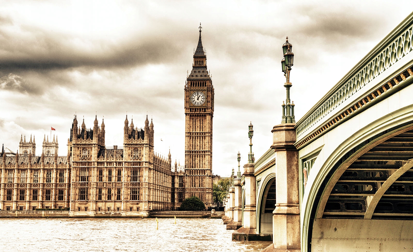 Fototapeta vliesová Big Ben a parlament Londýn architektúra 350x250 lepidlo