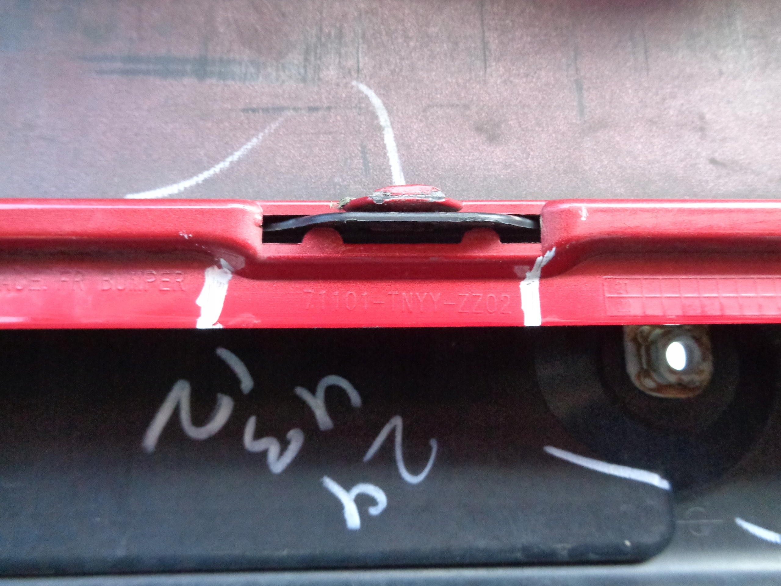 front bumper HONDA CRV V 19- NR 47725