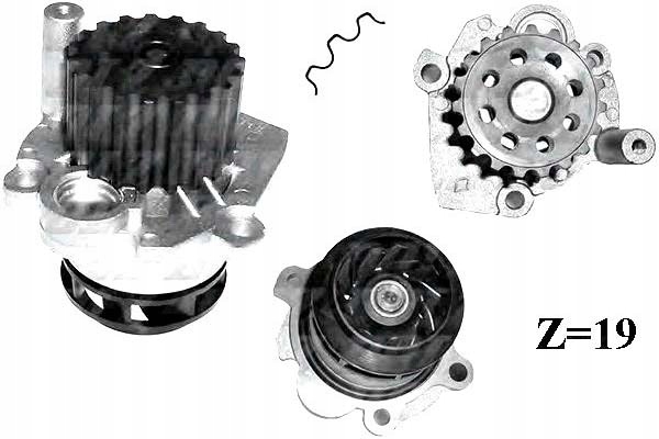 Dolz Vodní Čerpadlo Audi A2 1.4 Tdi (8Z0)