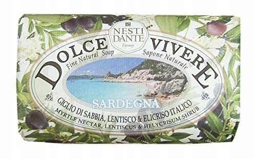 Mýdlo Nesti Dante Sardegna 250 G Přírodní Unisex na tělo a ručníky