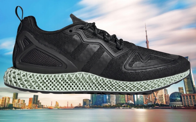 NOWY ADIDAS ZX 2K 4D SHOES FV9027 CZARNE r. 43 1/3 Kolor czarny