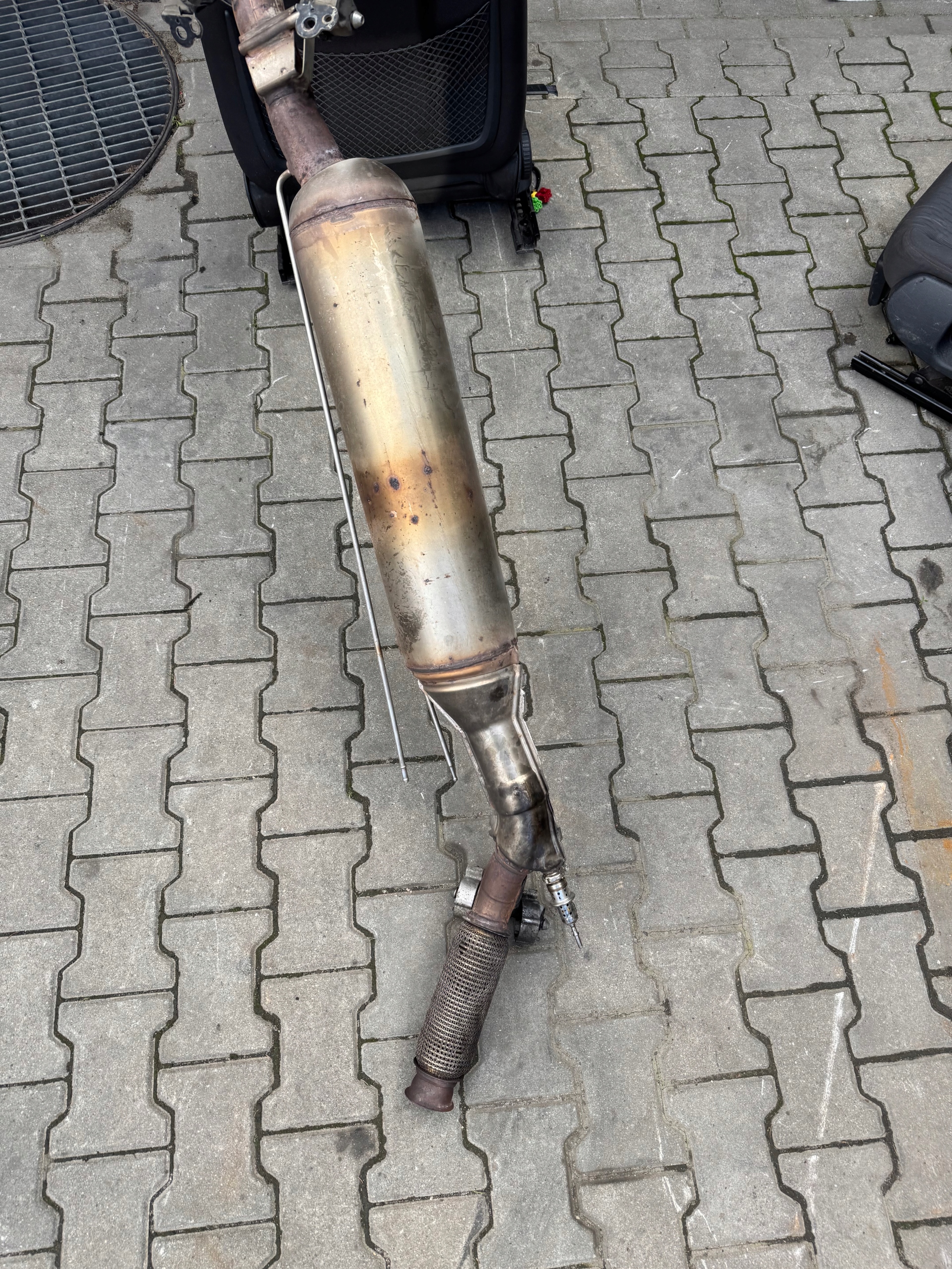 VIVARO C JUMPY EXPERT III PROACE II 2.0HDI DPF catalyst exhaust pipe complete