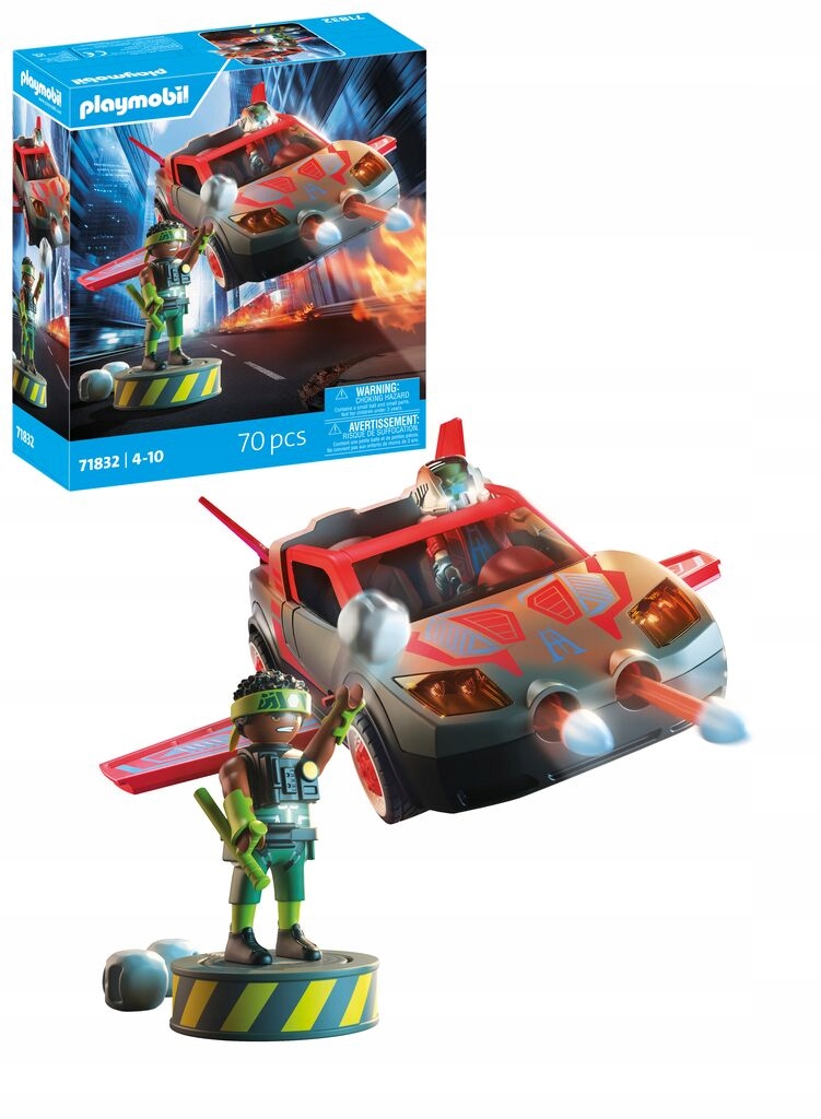 Playmobil Wielofunkcyjny pojazd bohaterów Heroes 71832