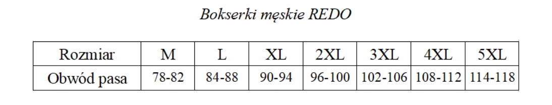 Bokserki męskie bawełniane REDO L Marka Inna marka
