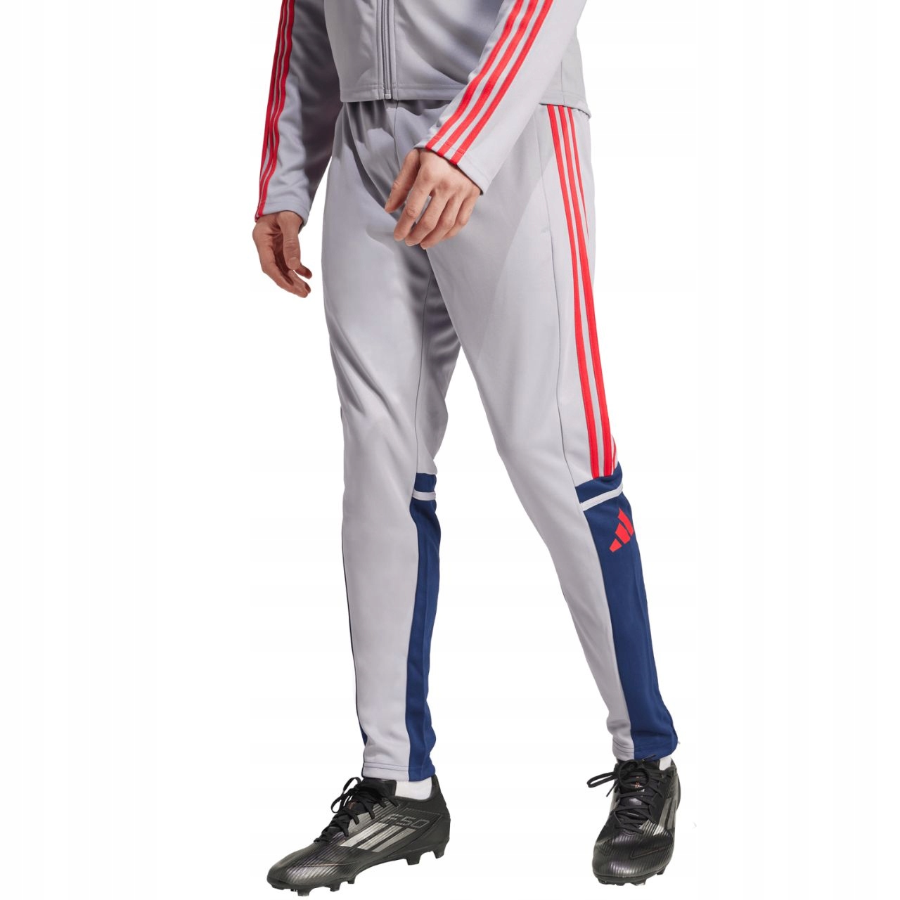 Spodnie męskie adidas Squadra 25 Training szare JP3372 R. 2XL