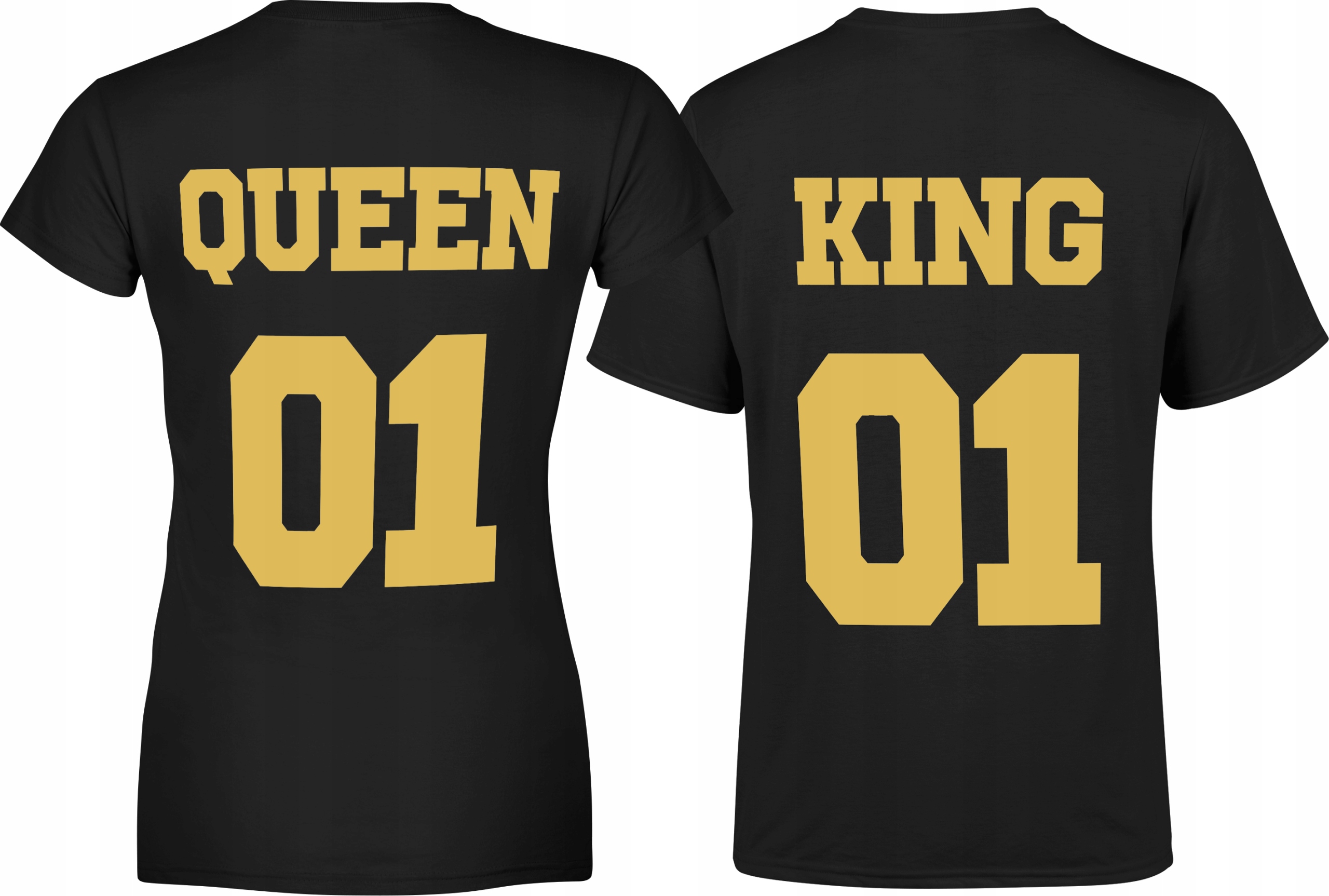 

Na Walentynki Koszulki Dla Par King Queen