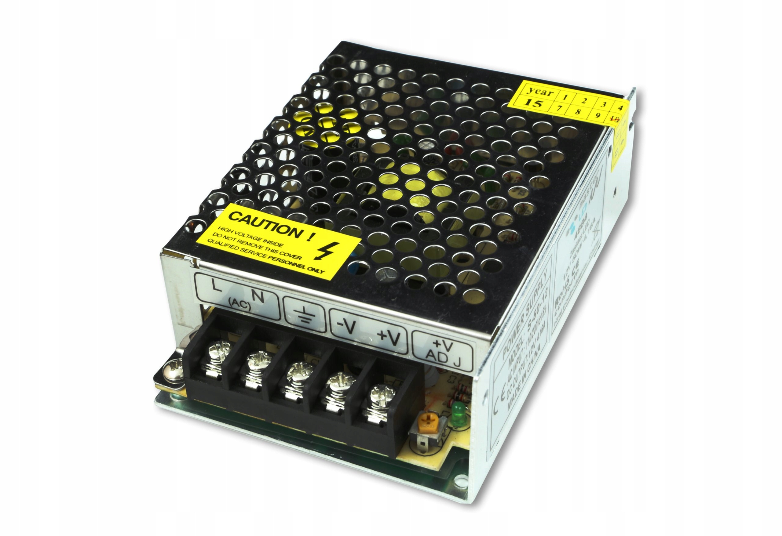 

Zasilacz Led Siatkowy 40W 12V DC