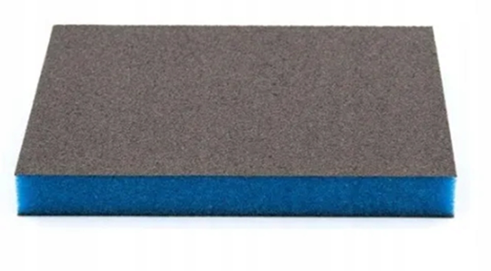 Gąbka ścierna dwustronna P180 120x100x12 mm 1 szt