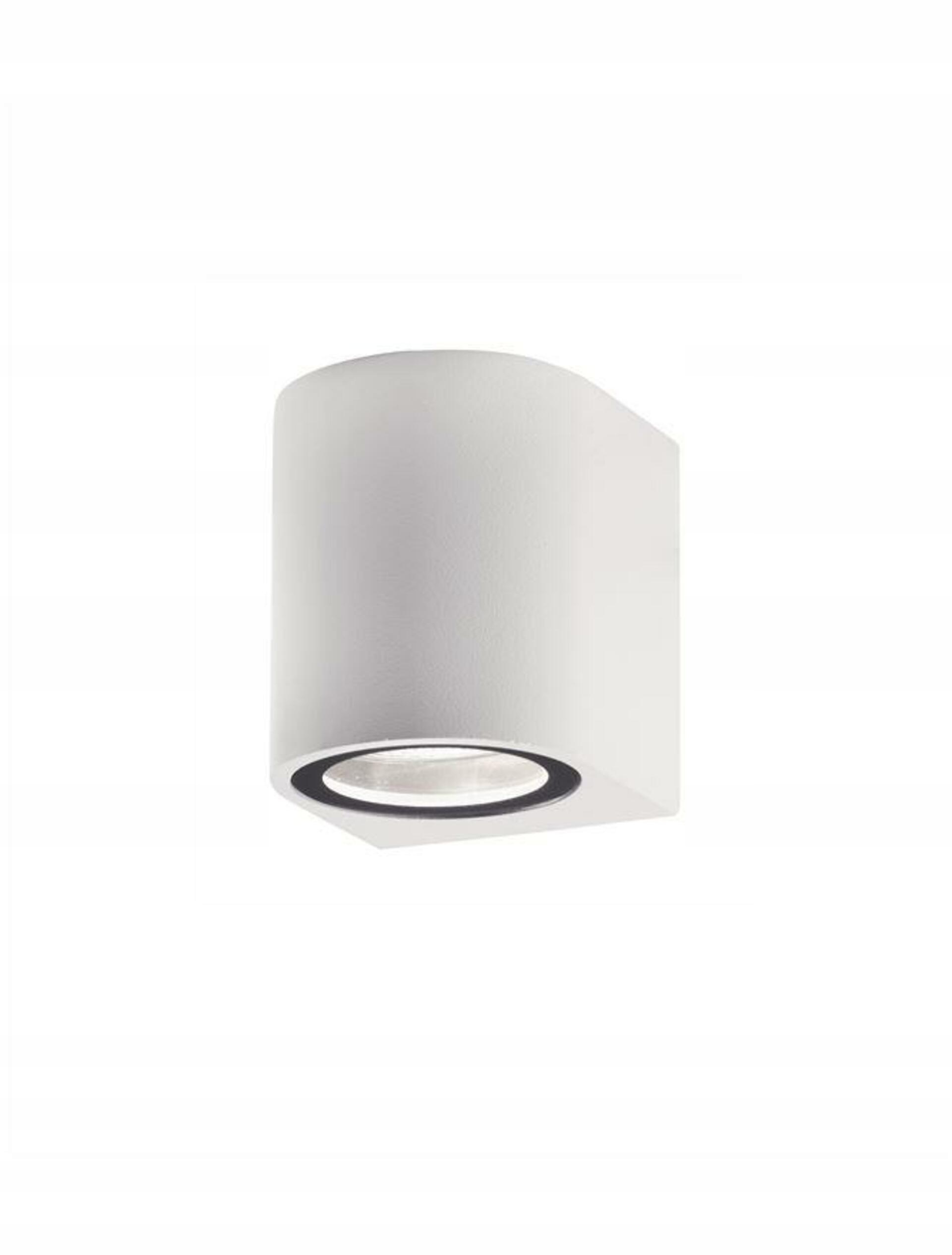 Venkovní nástěnné svítidlo Nova Luce Nero GU10 IP54 bílé 80mm