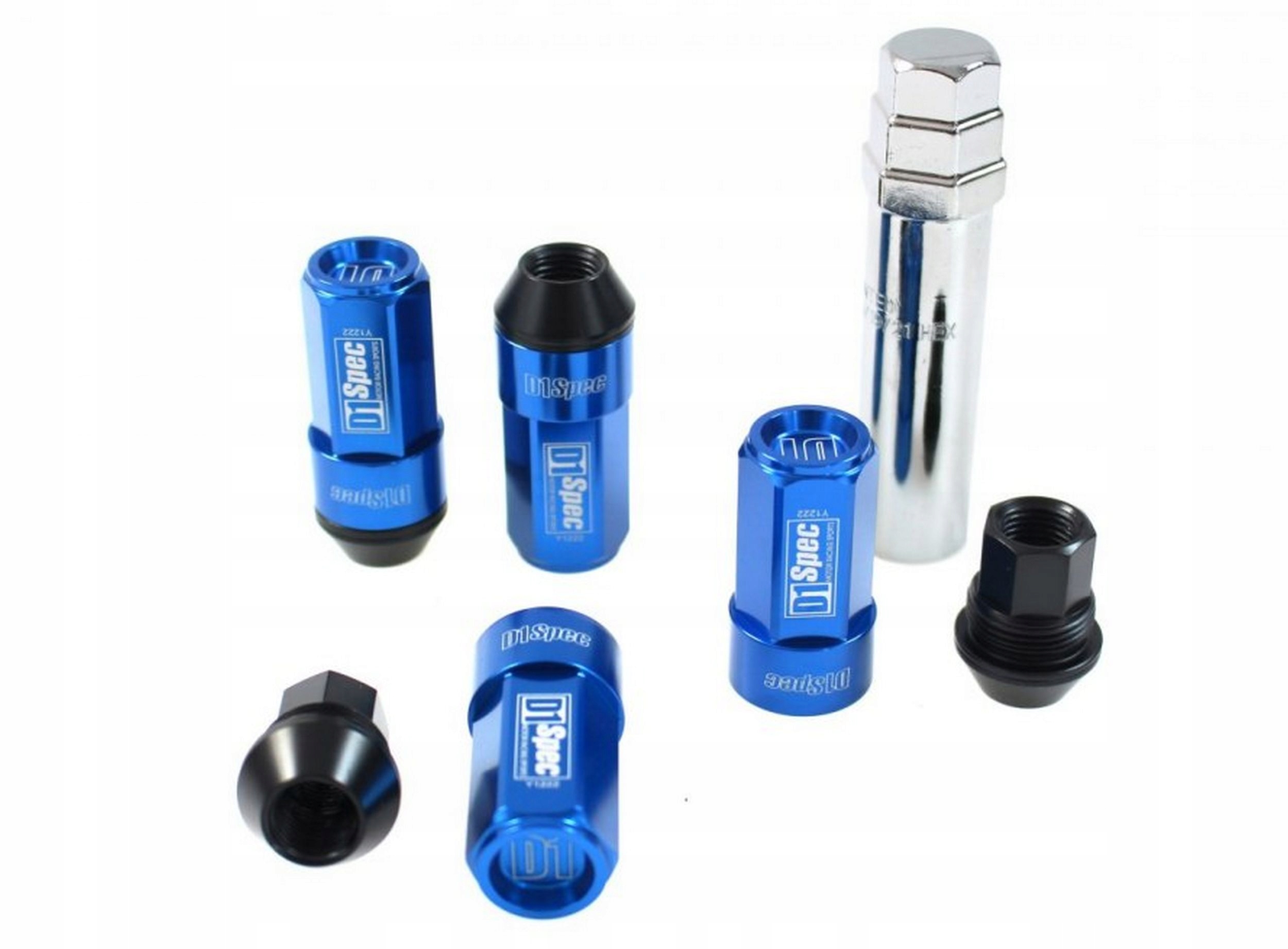 КОВАНІ ГАЙКИ + ЗАГЛУШКИ D1SPEC HEPTAGON 12X1, 5