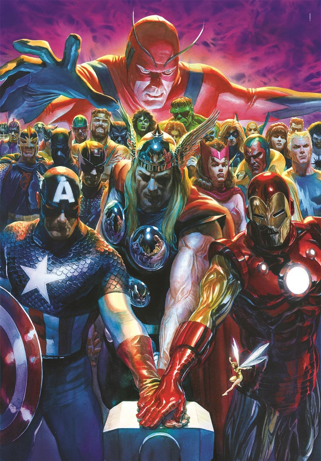

Puzzle 1000 El Hq The Avengers Marvel Clementoni