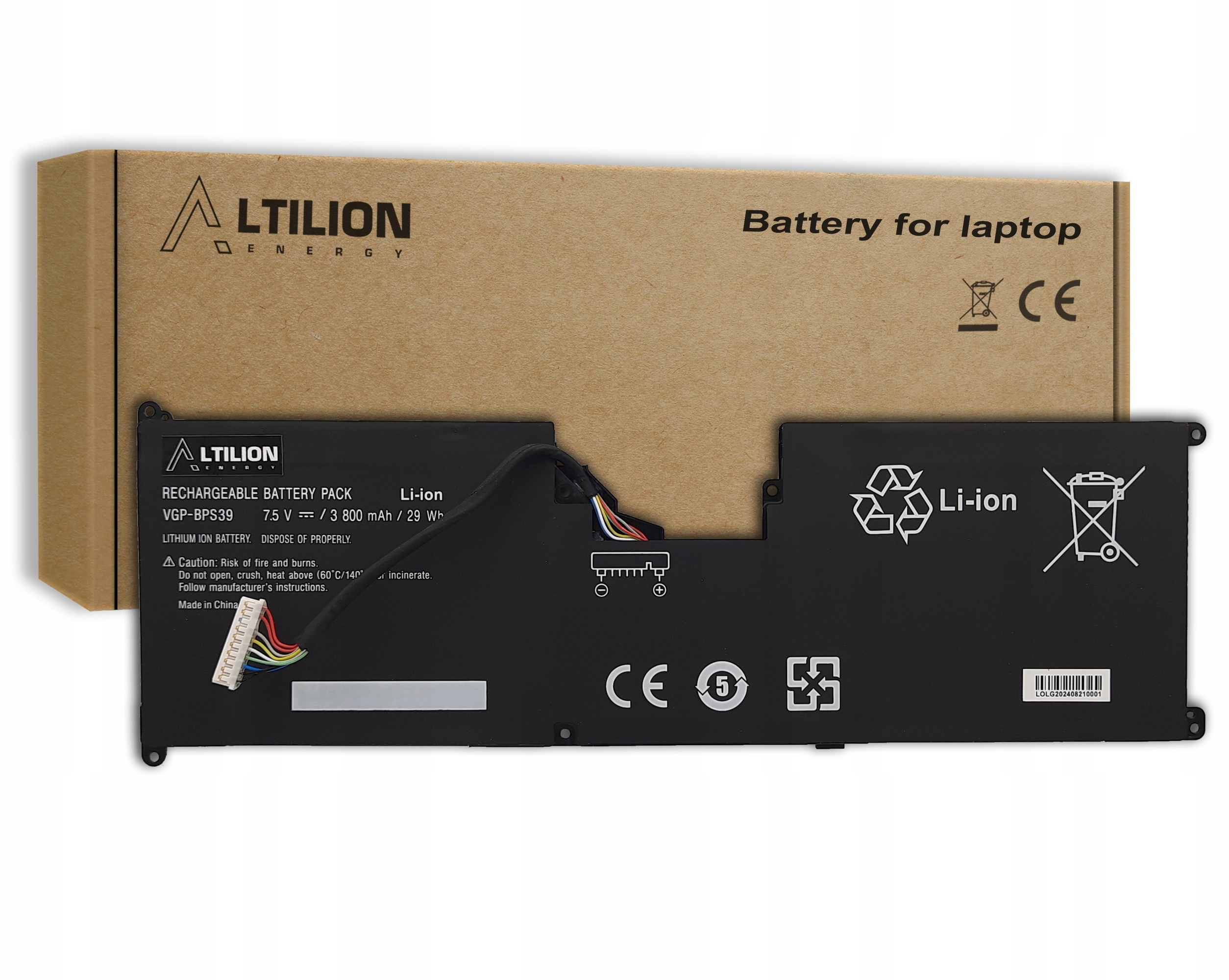 Baterie Altilion Energy VGP-BPS39 je kompatibilní s Sony