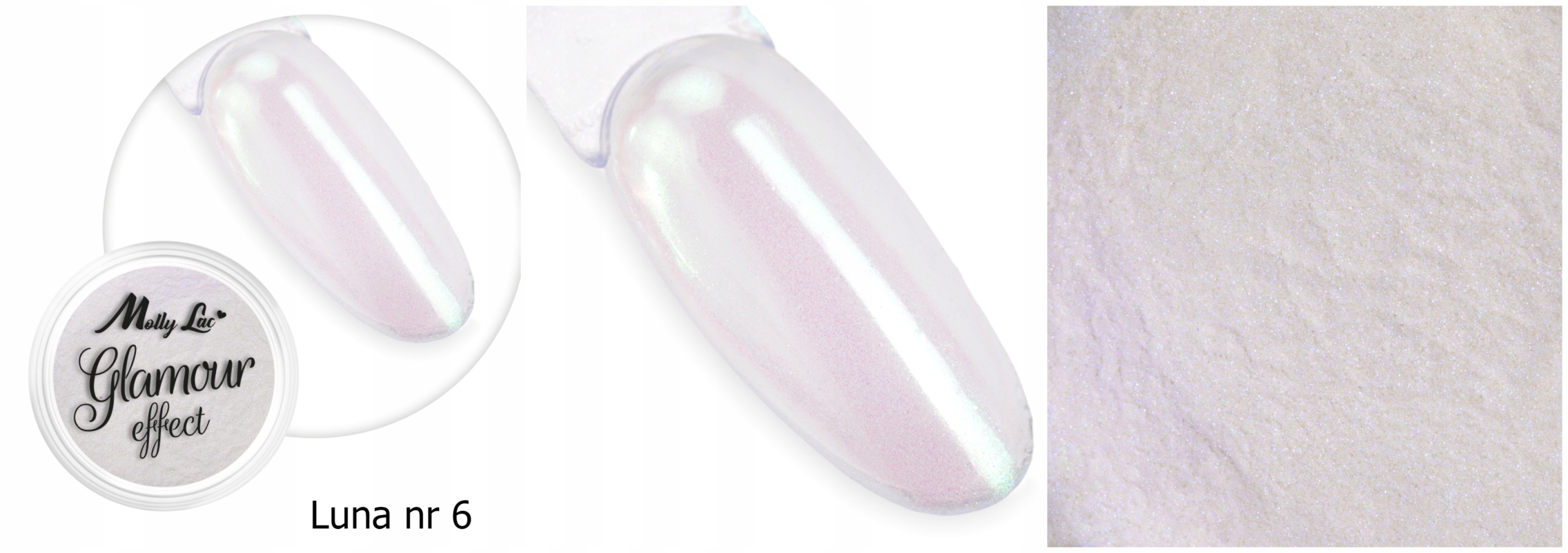 PYŁEK DO ZDOBIEŃ PERŁOWY MIRROR GLAMOUR EFEKT OPAL MOLLYLAC Rodzaj Pyłek