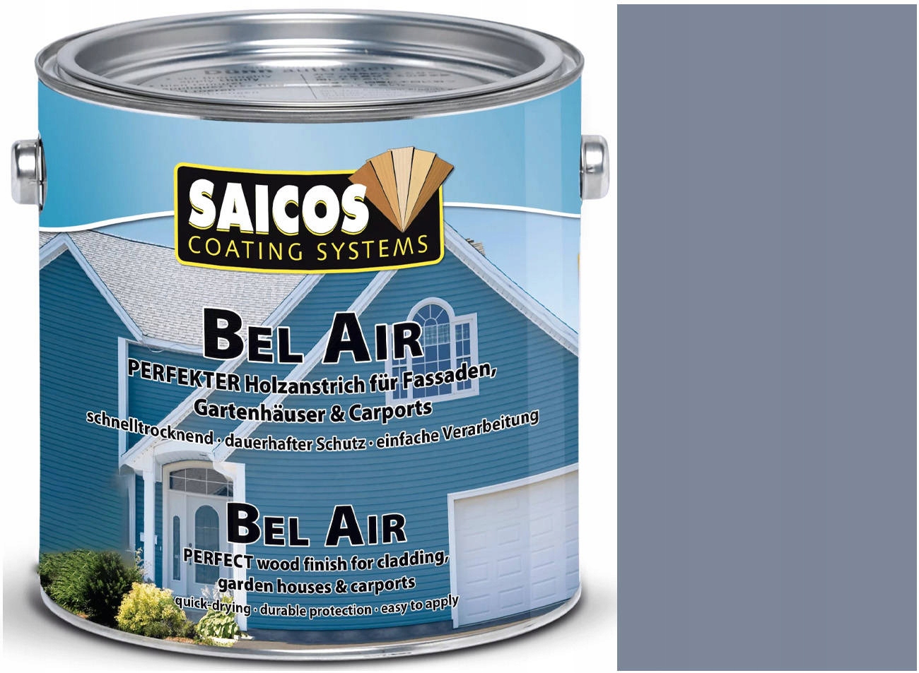 Saicos farba na fasádu Gołębi Modrá 7251 2,5L