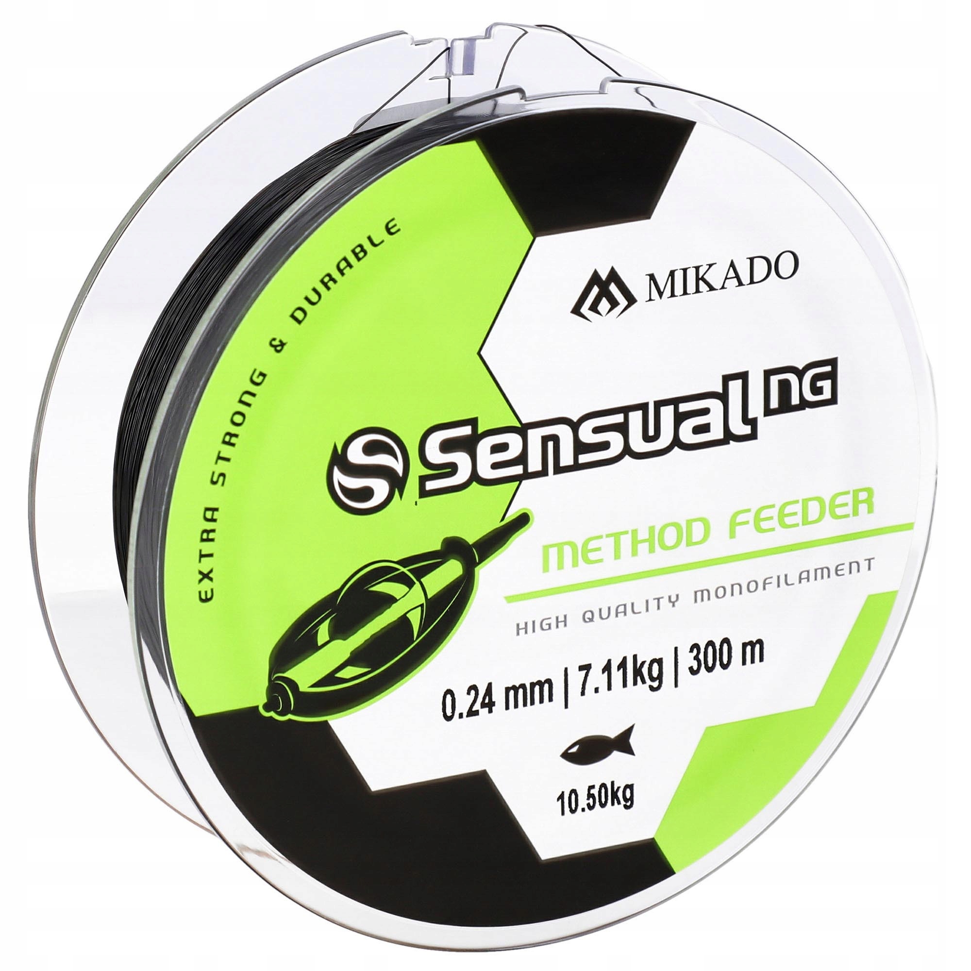 Żyłka Method Feeder Mikado Sensual N.g. Czarna 0.24 mm 300 m