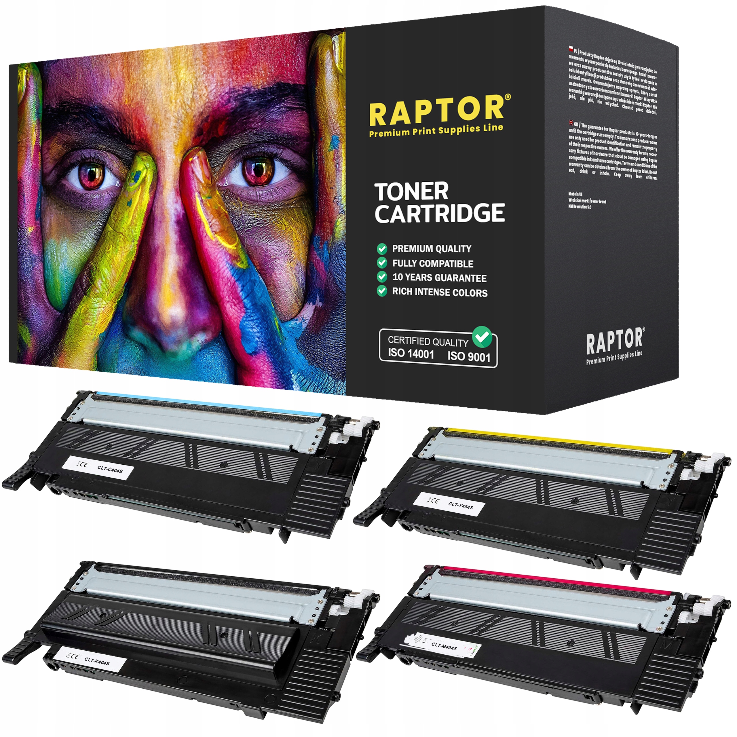 Toner XL CLT-404S Do Drukarki Samsung Xpress C430 C430W C480W C480FW Cmyk
