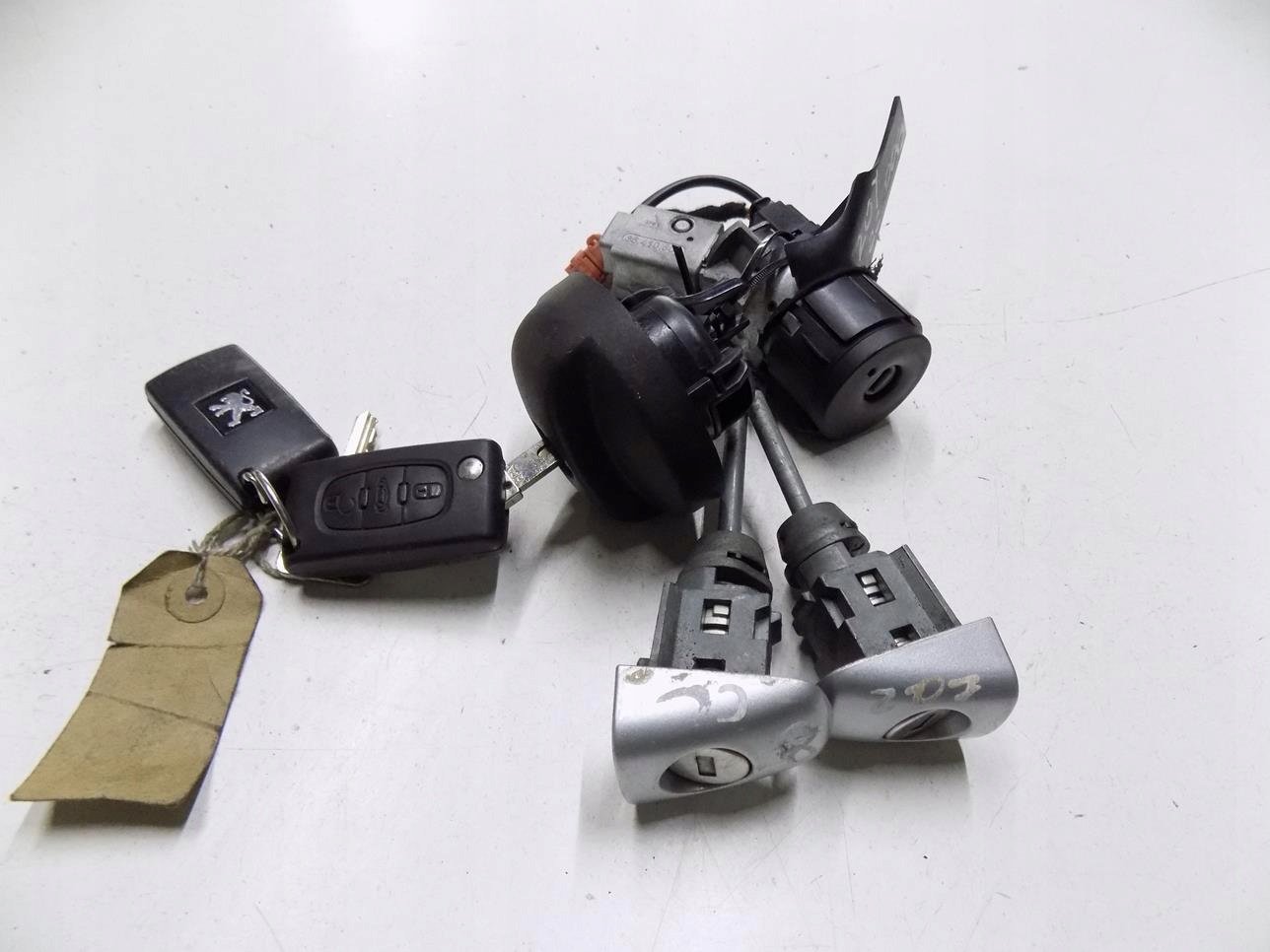 96617frewftreg0828dx0w - PEUGEOT 207 cc ezrc ключ запалювання автомобіля вставки