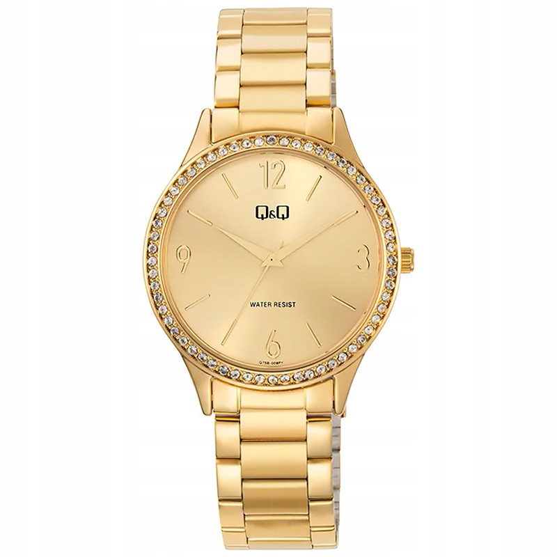 Dámské hodinky Qq Q75B-008P zlaté