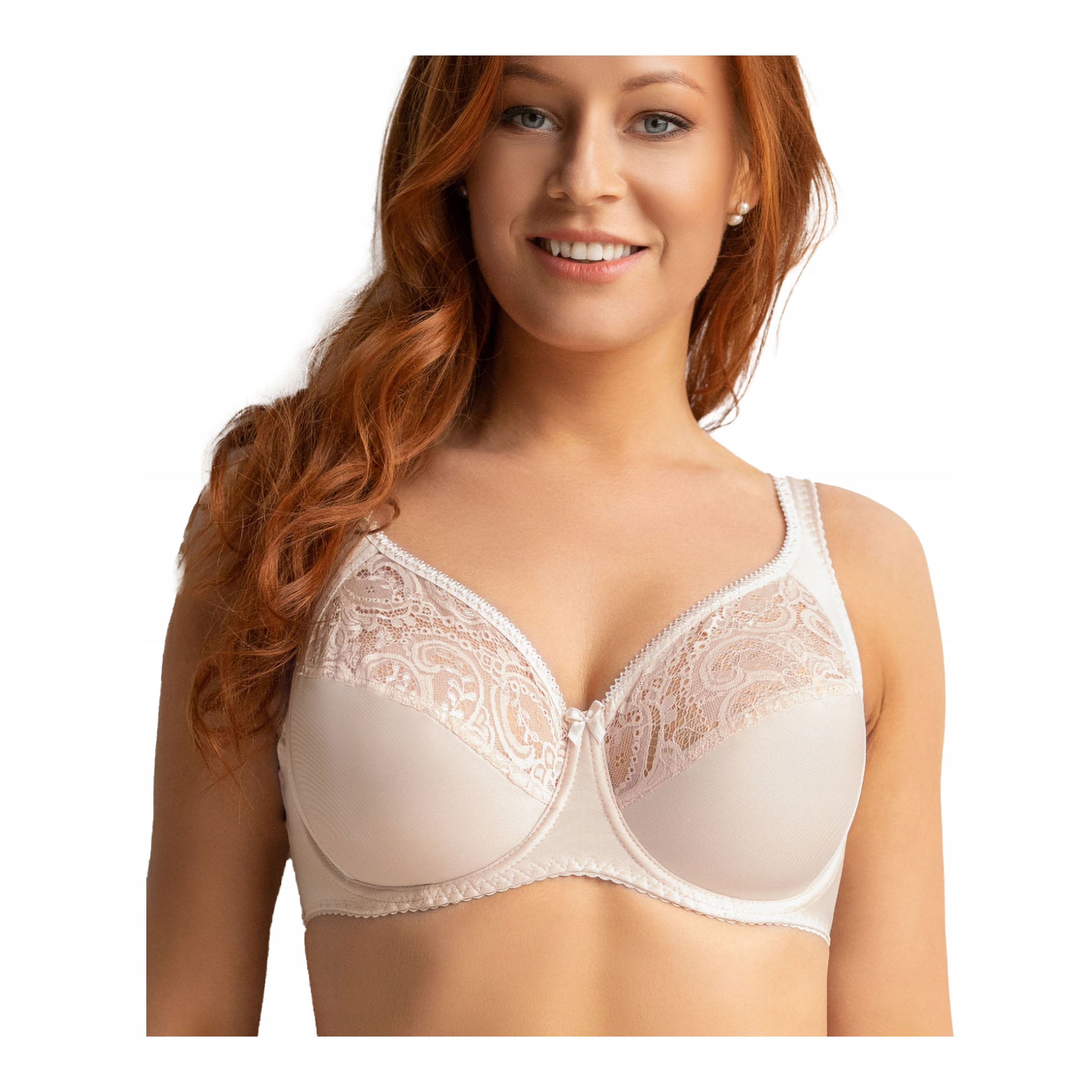 Měkká podprsenka s kosticemi, široká ramínka, velké velikosti Kleo 80D