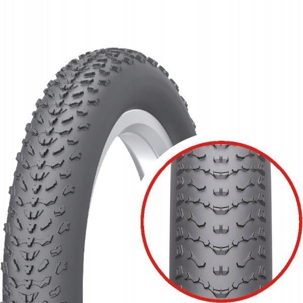 Kenda Tyre Krusade Fat 20x4.00, Black, Src, Rigid