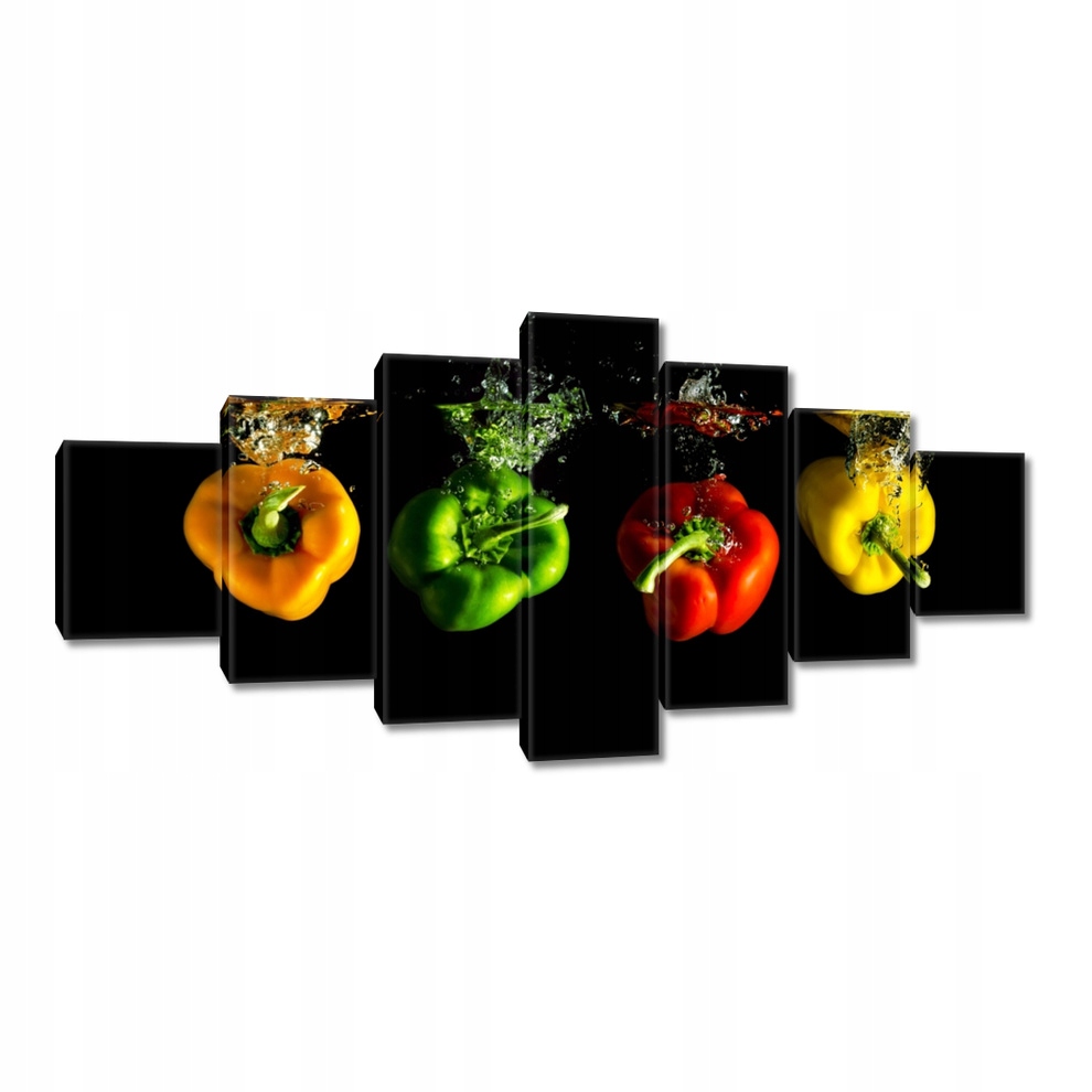 

Obrazy 210x100 Kolorowe papryki