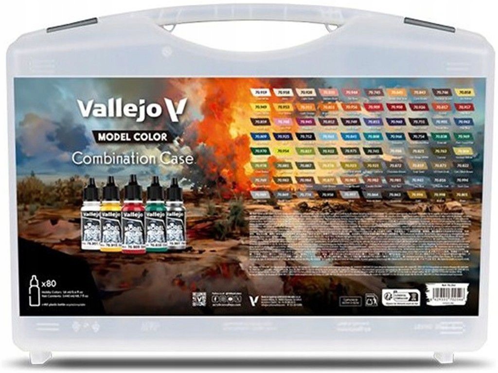 Vallejo: Model Color Sada Barev (80 X 18 ML)