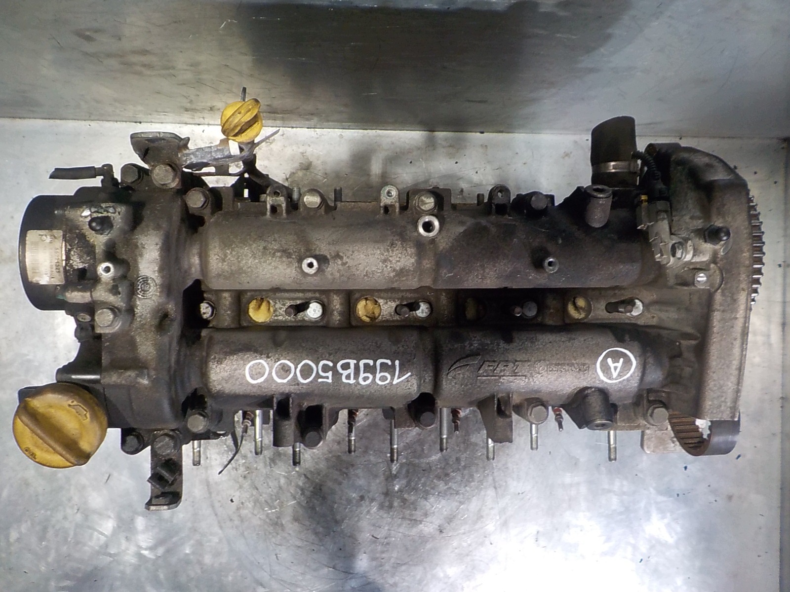 FIAT 500L engine 1.6 D MULTIJET 105 KM 199B5000 199B5.000 mileage 84 thousand.