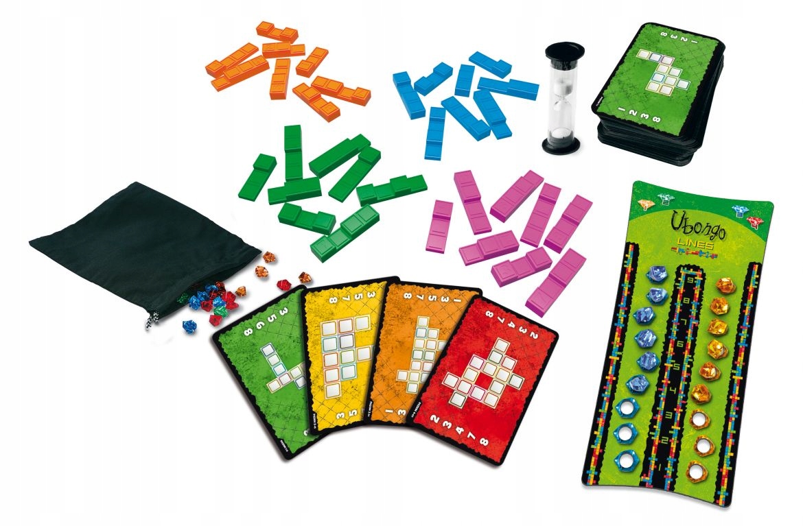 UBONGO LINES GRA PLANSZOWA PAMIĘCIOWA EAN (GTIN) 5903707560165