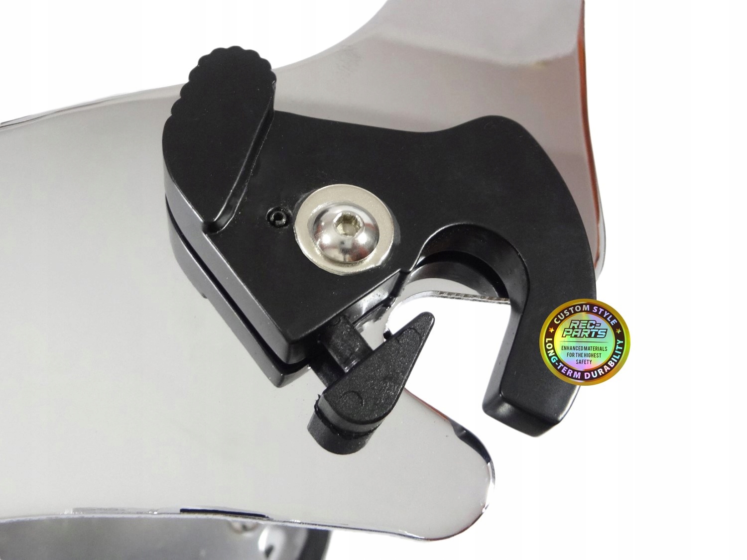 bagażnik szybkiego montażu do Harley Touring 09-22 Numer katalogowy części 2-up REC-HLR7 chrom