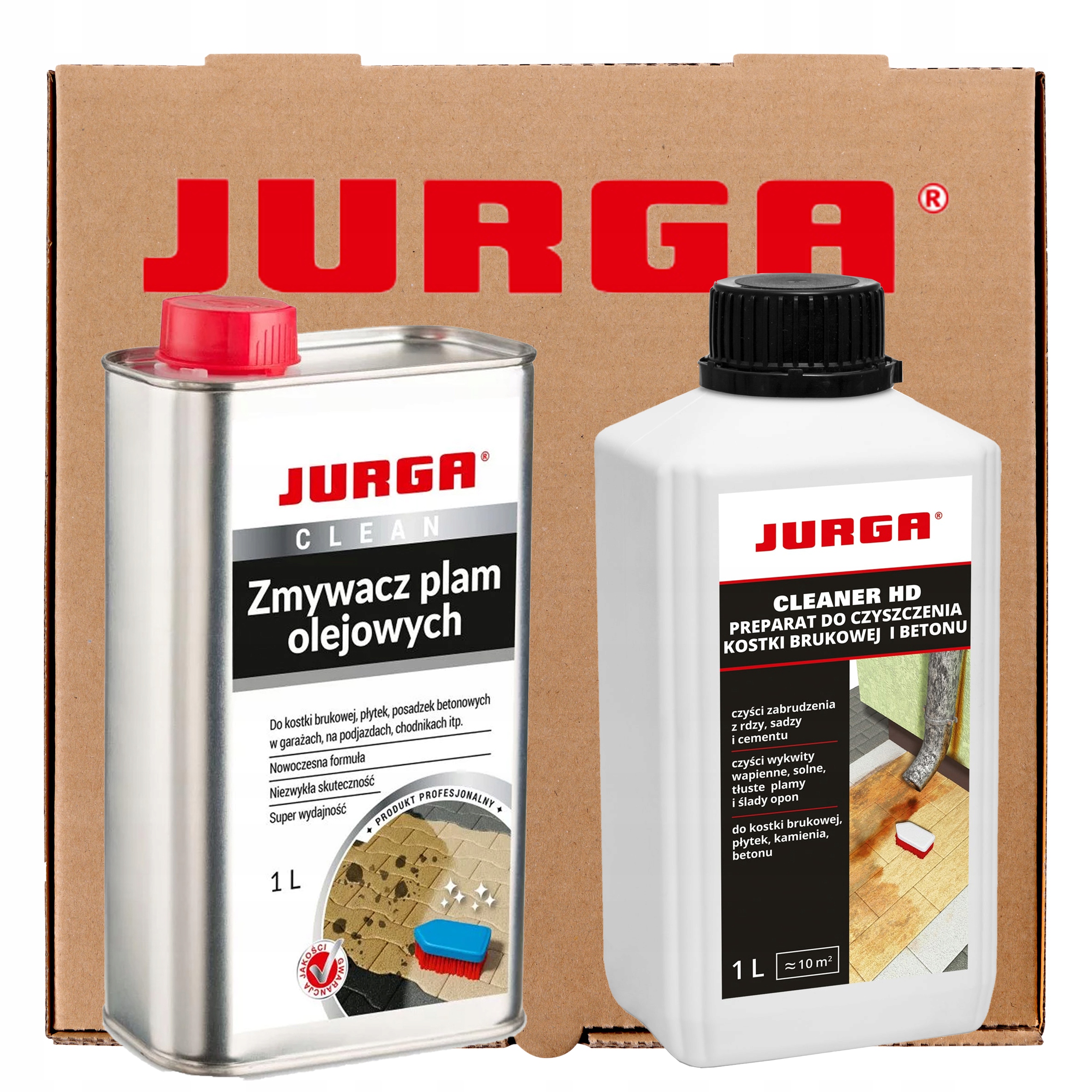 Levně Čistič olejových skvrn 1 l čistič Hd 1 l Silný tekutý čistič dlažebních kostek