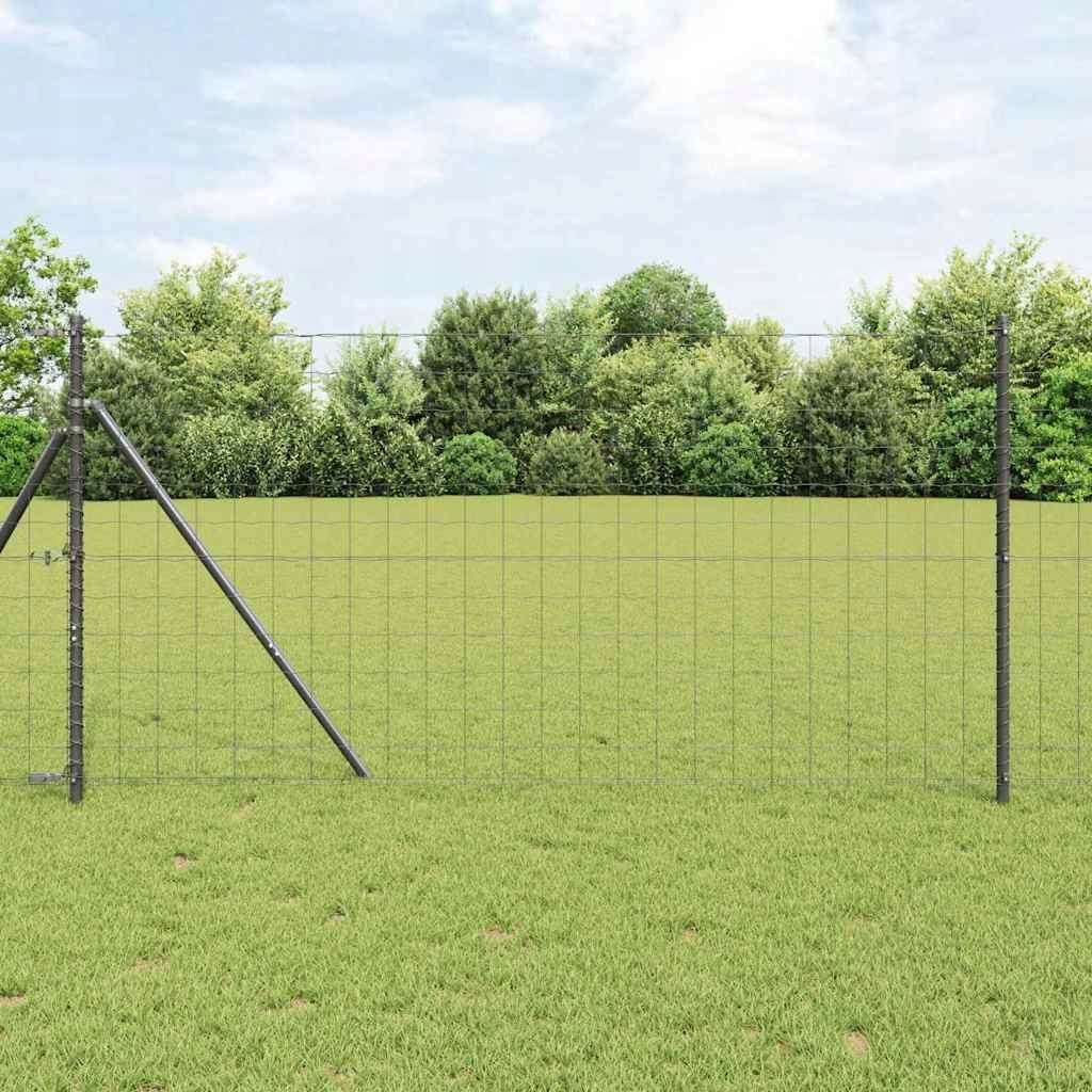 Šedý plot Euro 1.4x10 m Ocel