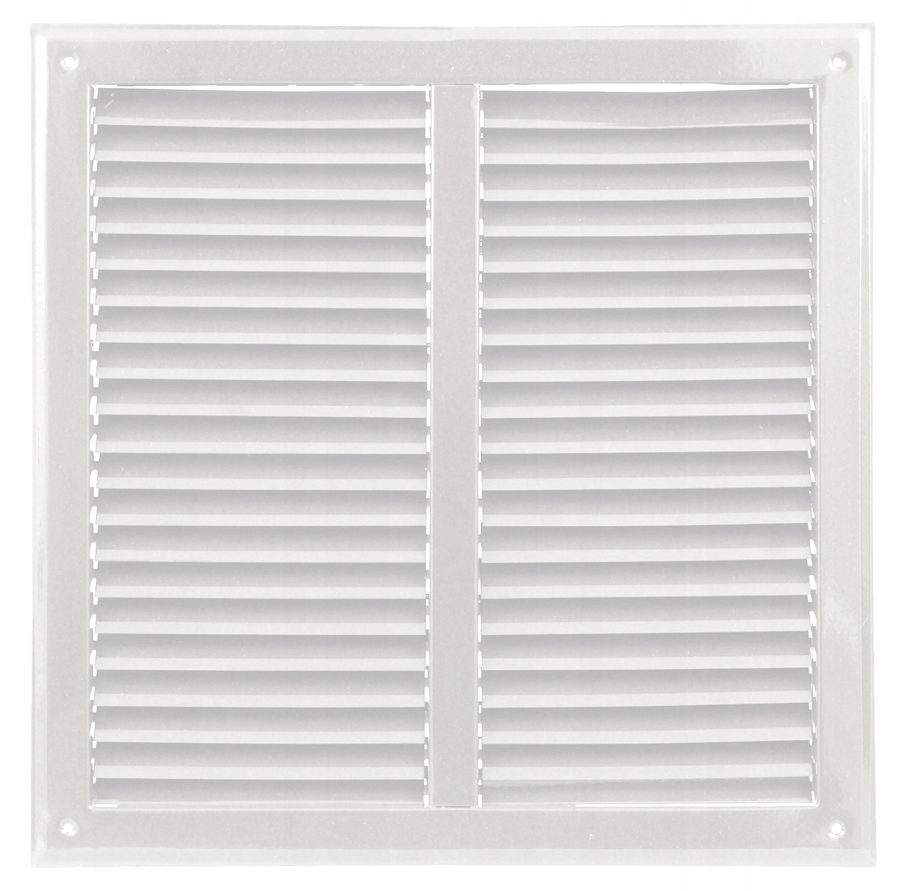 KRATKA OSŁONA WENTYLACYJNA SKOŚNA 80x80 BIAŁA