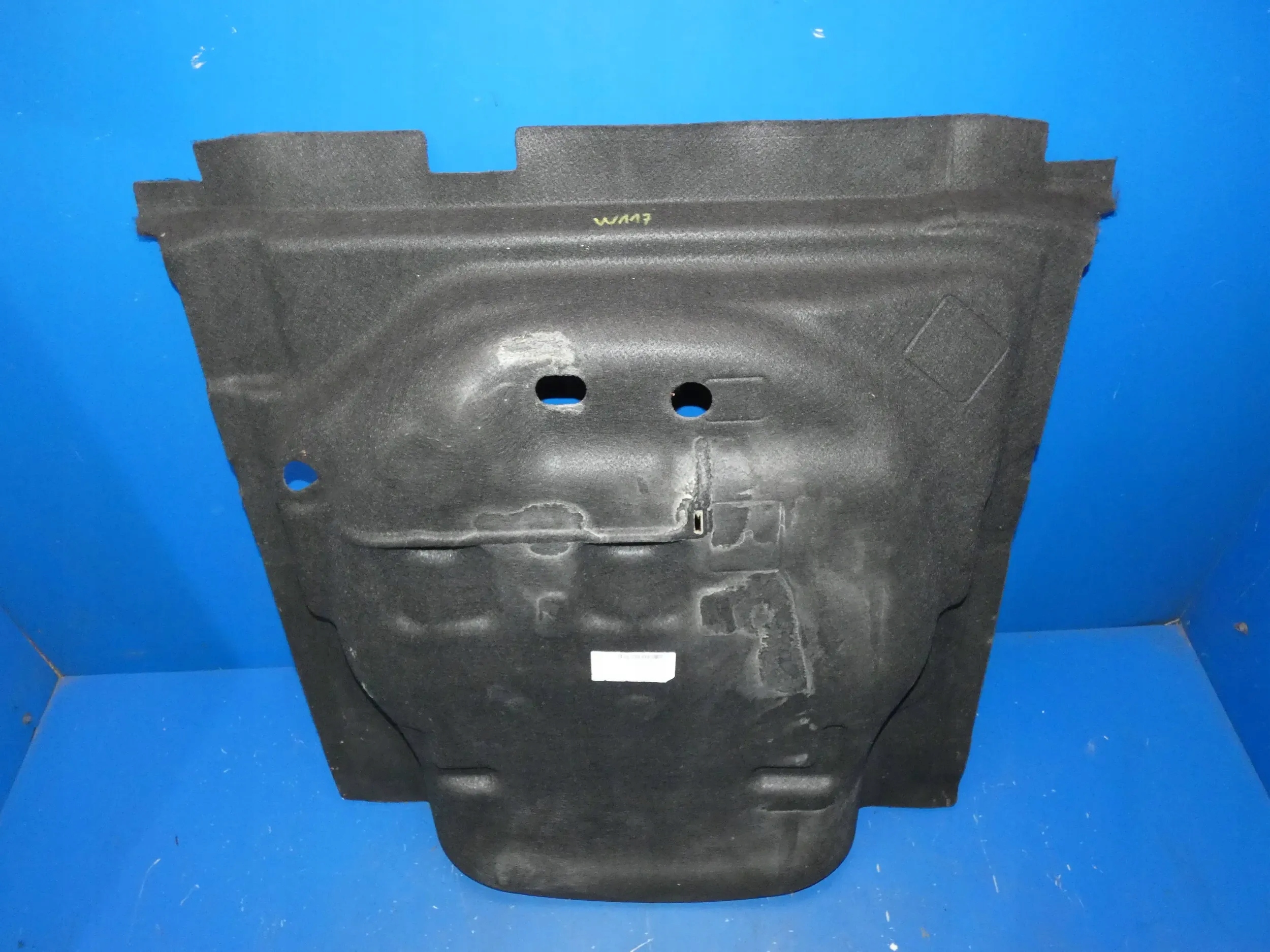 MERCEDES CLA W117 sedan floor boot passenger compartment