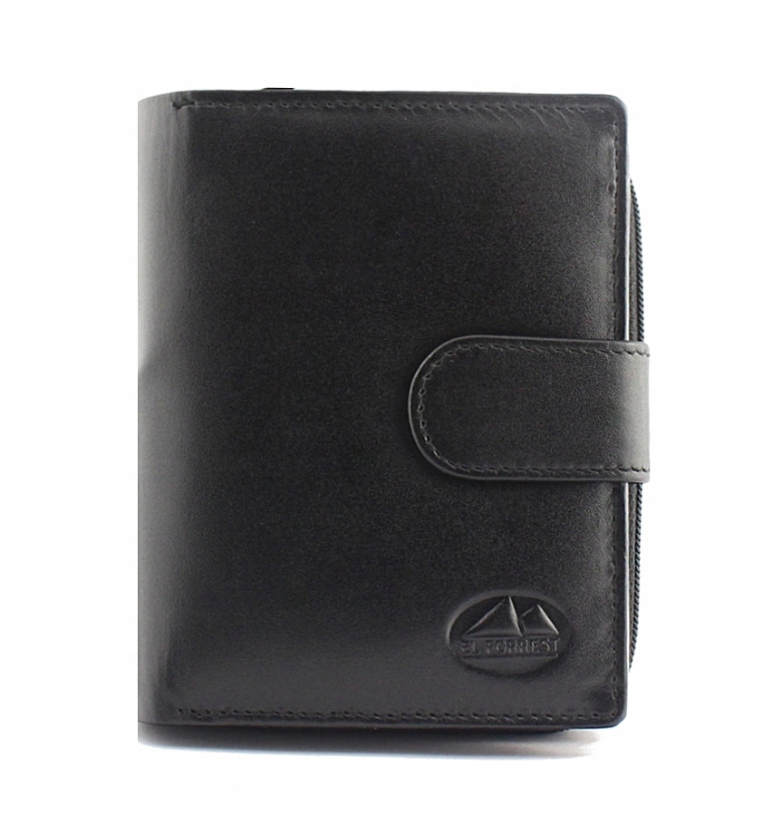 Černá Dámská Kožená Peněženka Elegantní Peněženka Dárek Premium Nový
