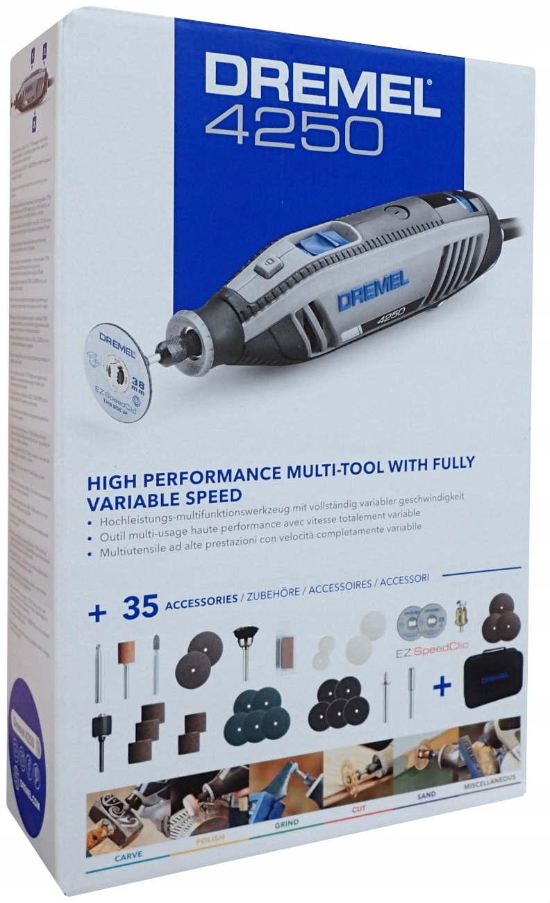 

Dremel 4250 Szlifierka 35 akcesoriów