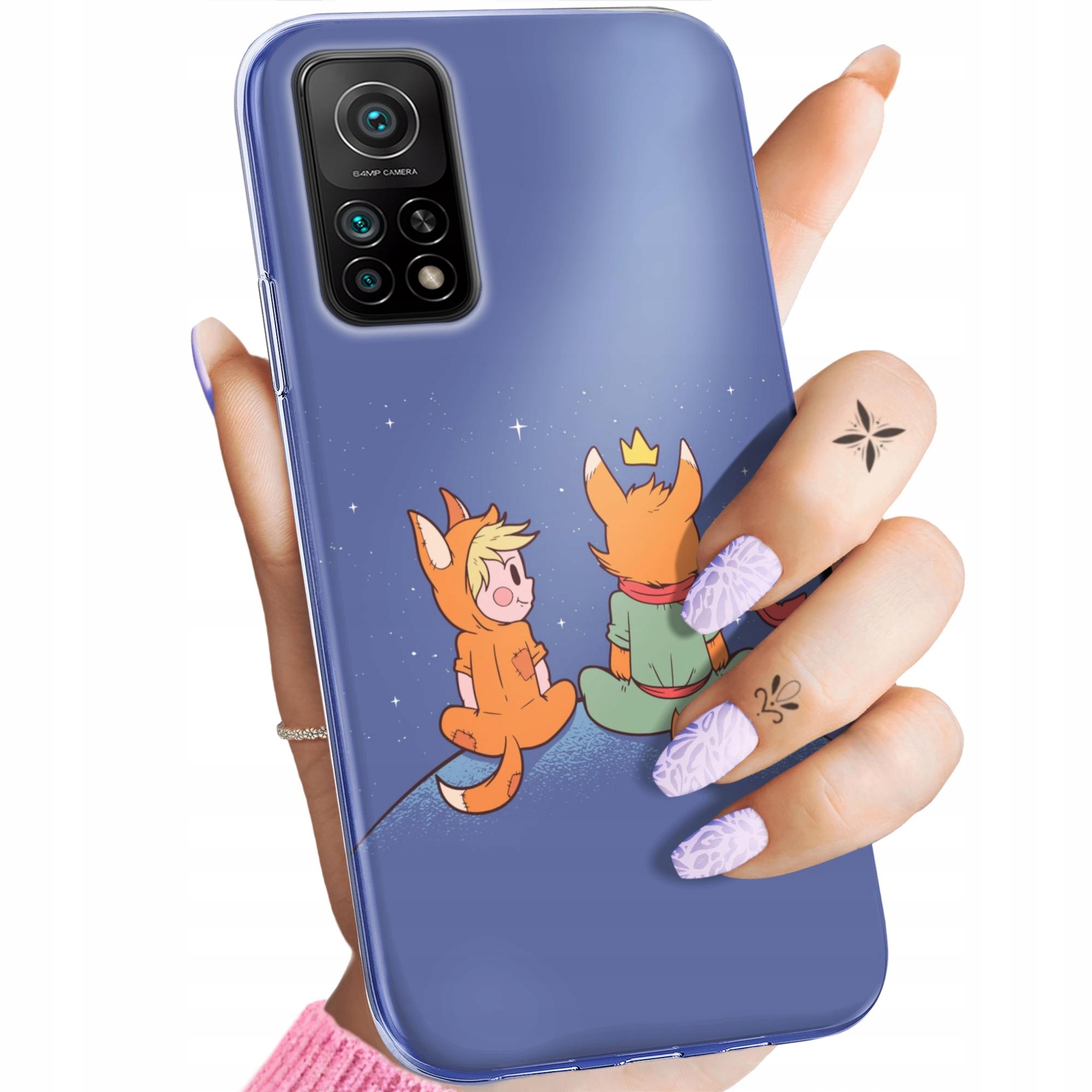 Etui Do Xiaomi MI 10T Pro 5G Mały Książę Lisek Róża Planeta Obudowa