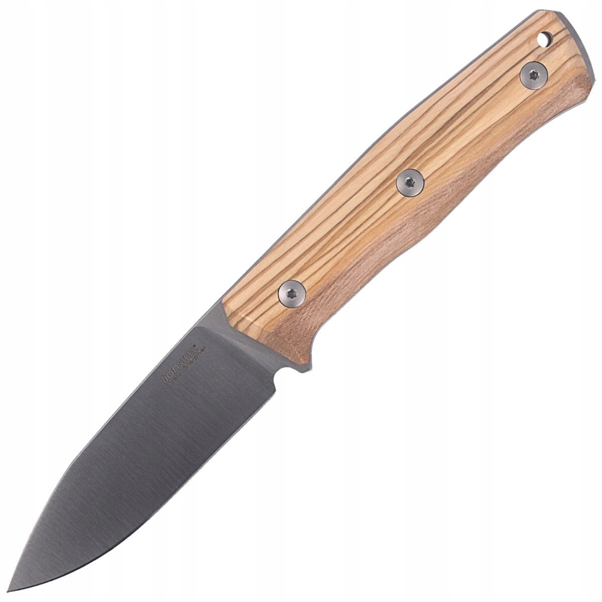 Nůž LionSteel Bushcraft Olive Wood, saténová čepel (B35 Ul)