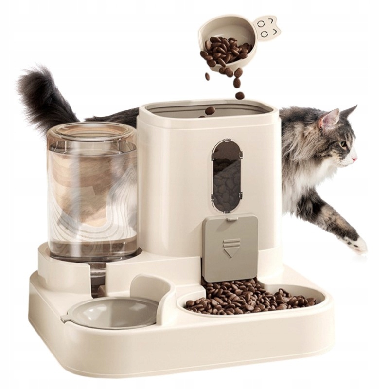 Levně Sada Misek Na Krmení Pro Kočky Automatická Napáječka Pro Mazlíčky