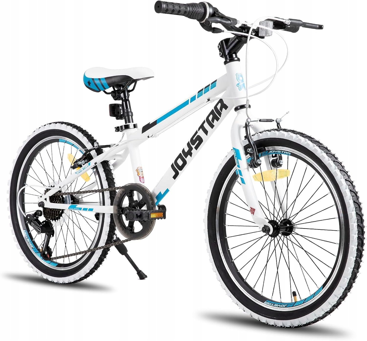 Joystar Lubbock rower dziecięcy 20 cali 7 biegów biały
