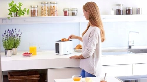 BRAUN HT 3010 WH TOSTER PODWÓJNY Z WYJMOWANĄ TACKĄ I 7 STOPNIAMI OPIEKANIA — miniatura 3