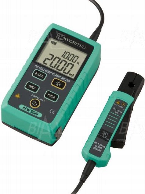 Miernik cęgowy pętli 4~20mA/0~100%, 120mA, KEW2500 Kod producenta KEW2500