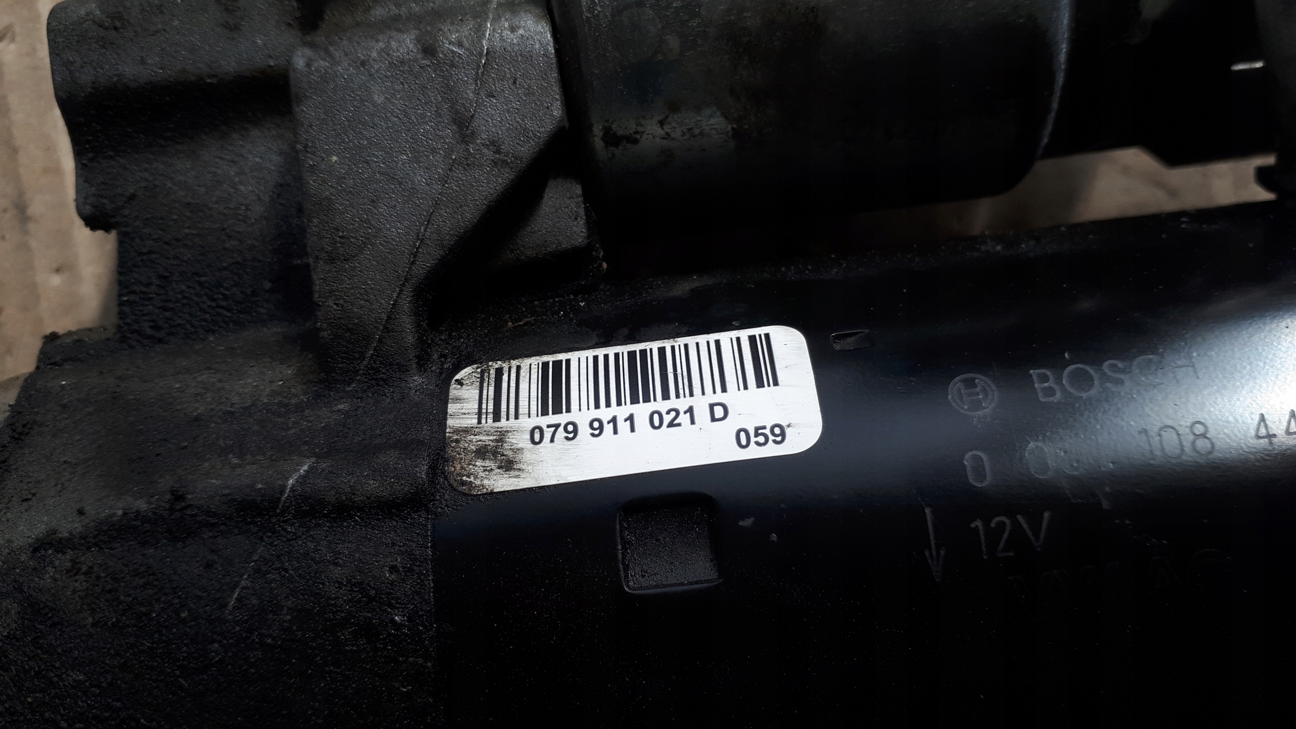 S7 4G starter 4.0 TFSI 079911021D S6 A6 C7