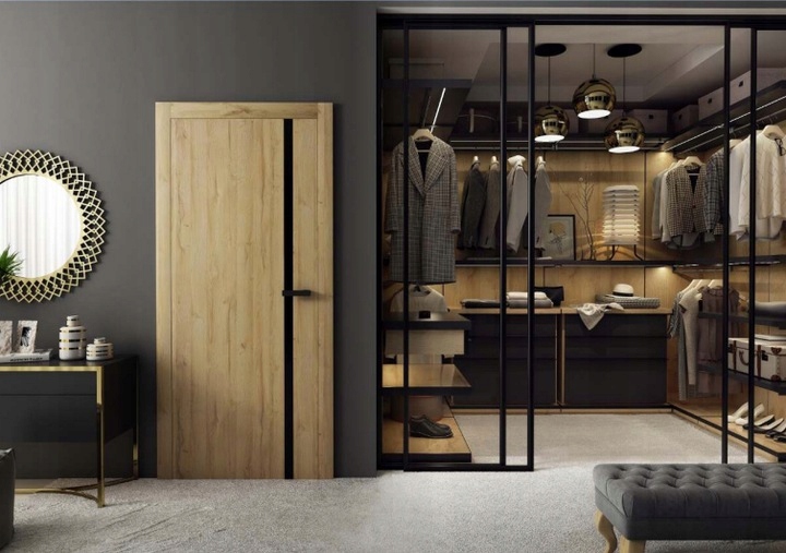 Drzwi Bezprzylgowe Pełne Moderno Kolory Marka Voster