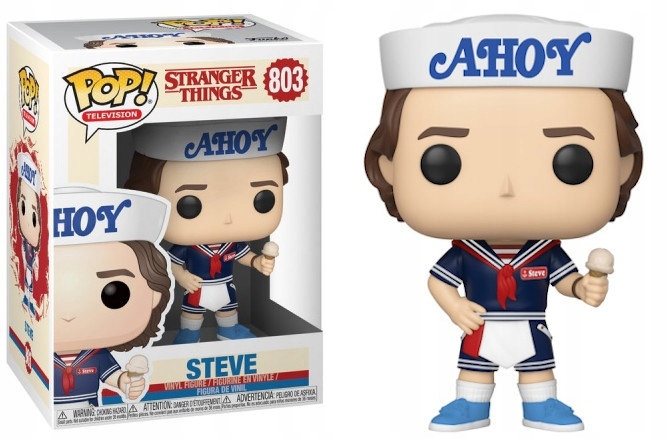 

Funko Pop! Stranger Things Steve Ahoy 803 Figurka